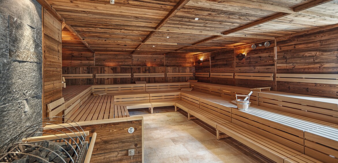 Sauna im Spa des Sporthotel Silvretta Montafon | © Silvretta Montafon - Markus Gmeiner