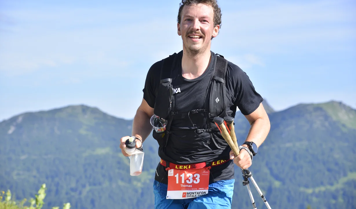 Ein Läufer beim Trailrunning in der Silvretta Montafon beim Montafon Totale Trail | © Alpha Foto - Silvretta Montafon